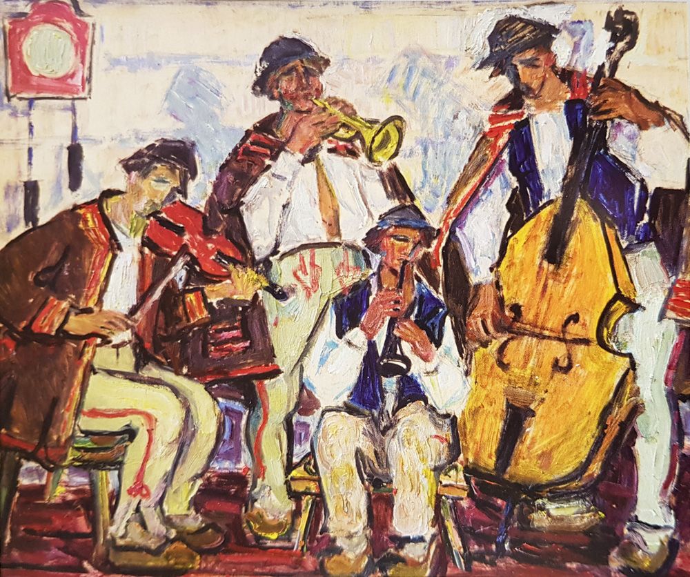 «Музыканты Сондецкой земли», Ромуальд Регула, 1950. Фото: Culture.pl